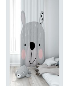 Dekorativna zavesa Draper za dečiju sobu - Set 2 kom 70x240 cm - Koala - P-187