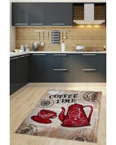Staza za kuhinju-hodnik 80x150 cm - Klasičan Coffe dezen M-228
