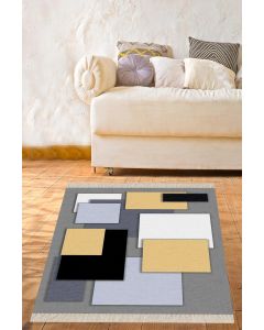 Tepih za dnevnu sobu - Moderan dezen - M557 - 160 x 230 cm