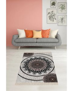 Tepih za dnevnu sobu - Klasičan dezen - M990GR - 160 x 230 cm